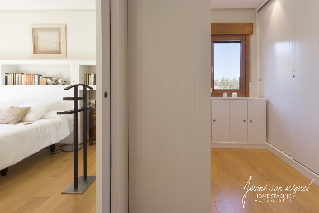 Habitación principal con vestidor en Chalet Independiente en La Rioja, Autol