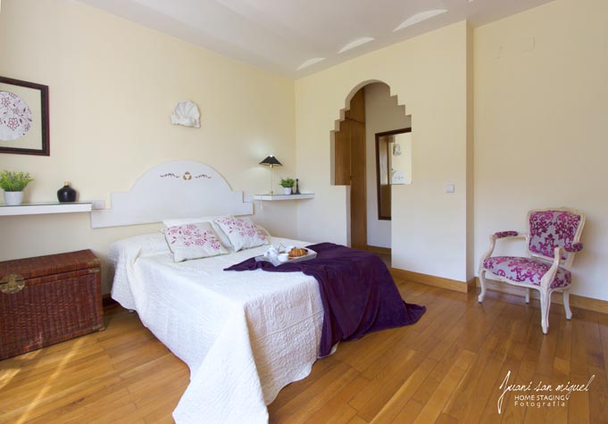 Dormitorio principal de Casa en Daroca de Rioja
