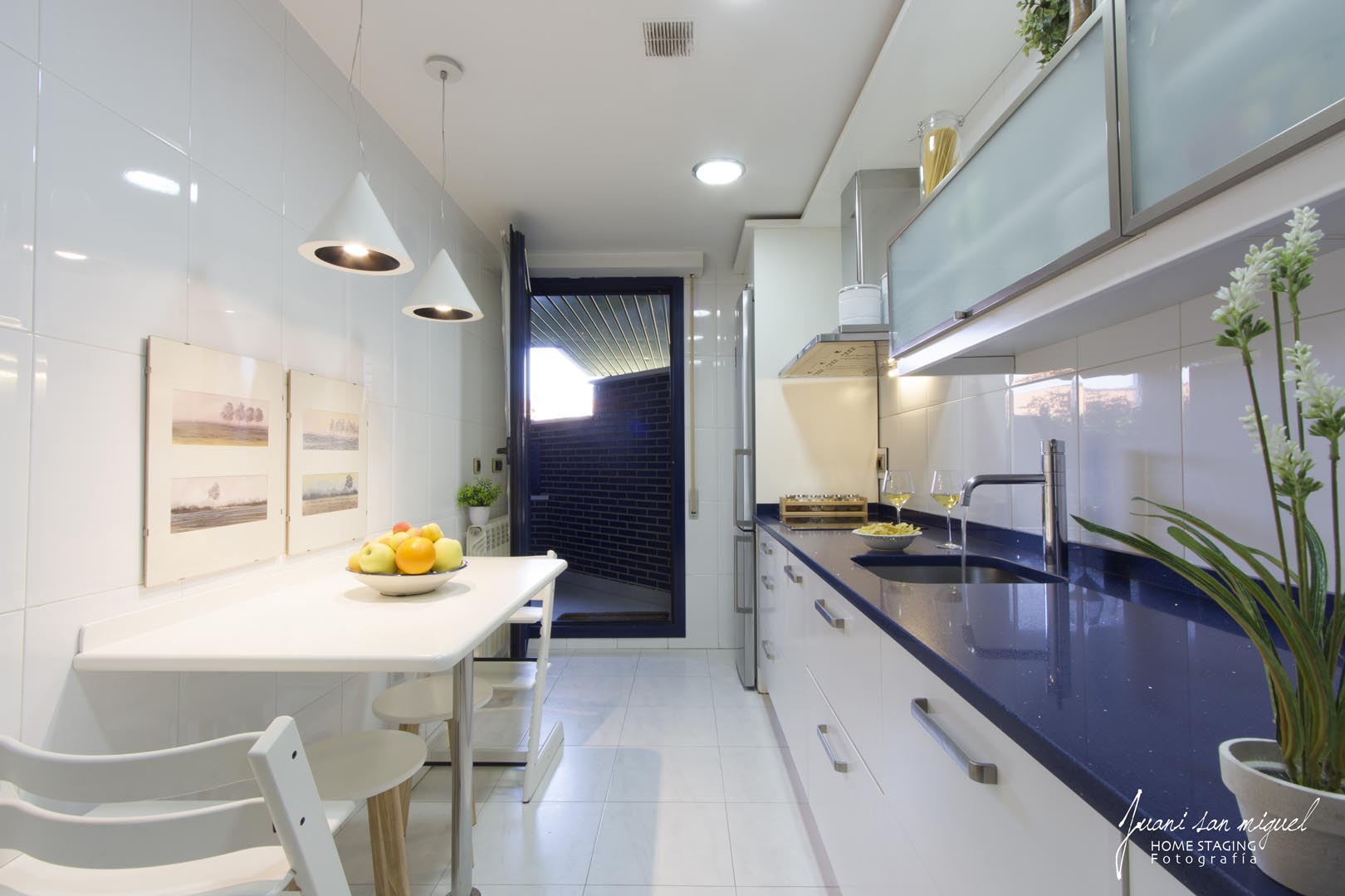 Cocina en vivienda de lujo
