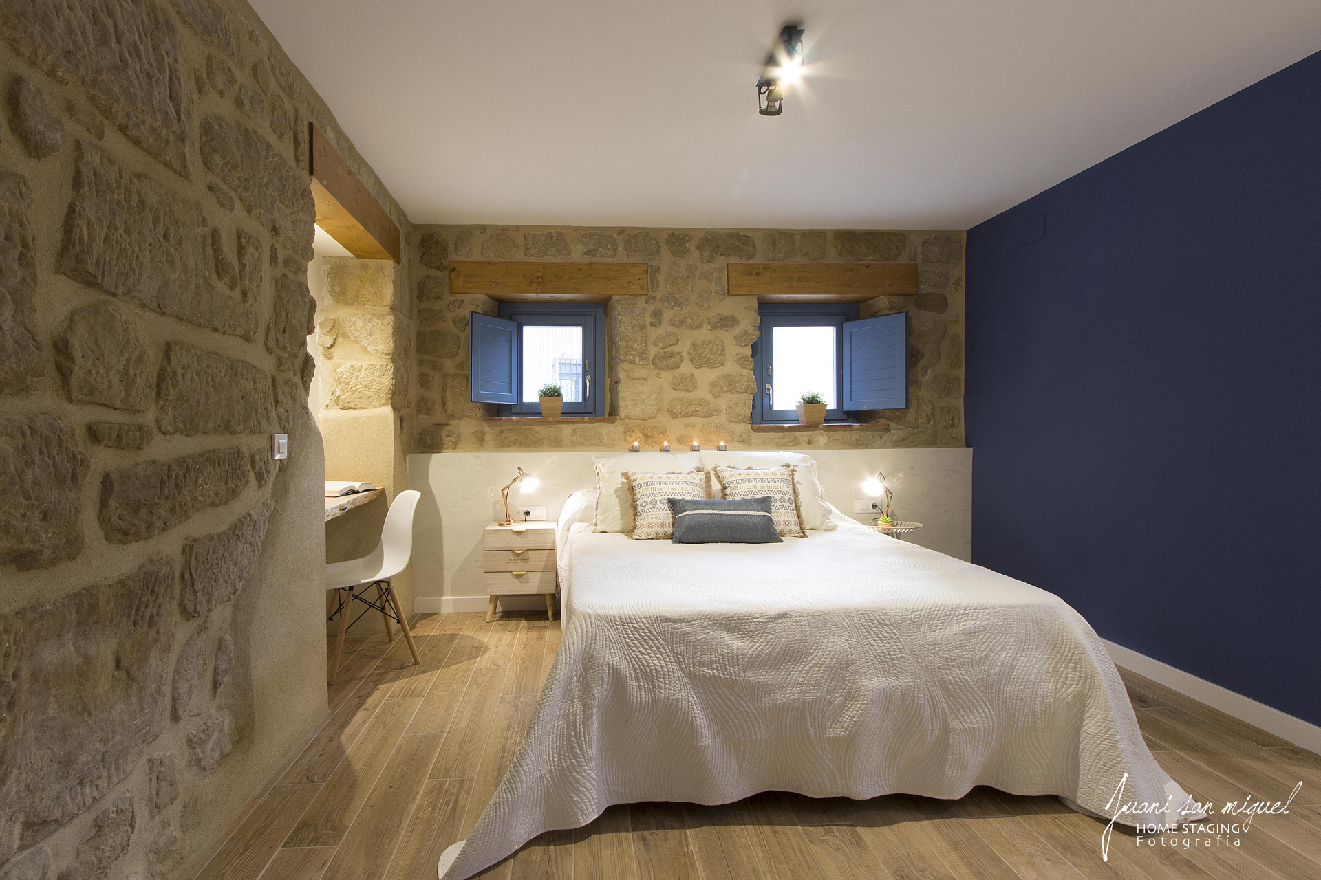 Dormitorio de habitación Mendribal en Rodezno (La Rioja)